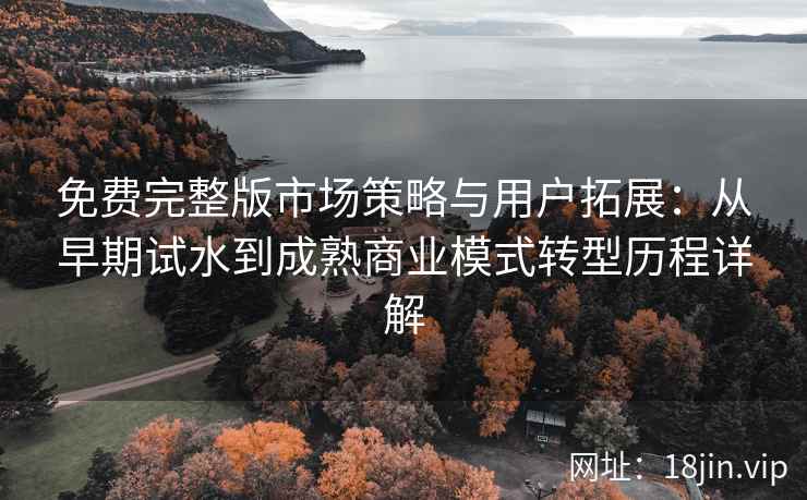 免费完整版市场策略与用户拓展：从早期试水到成熟商业模式转型历程详解